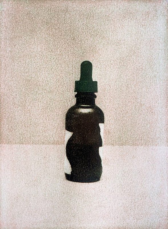 Chemical Bottle 1, Gum Bichromate Print,50x37cm, 1997(Edition of 5)