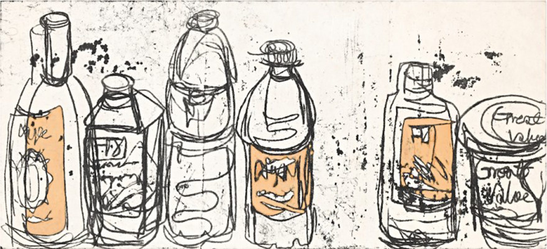 Apricot, 장지에 채색, 25×55cm×2, 2014