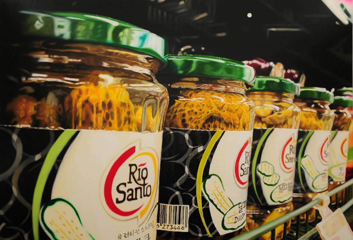 Dill Pickels, 캔버스에 유채, 80.3×113.5cm, 2009