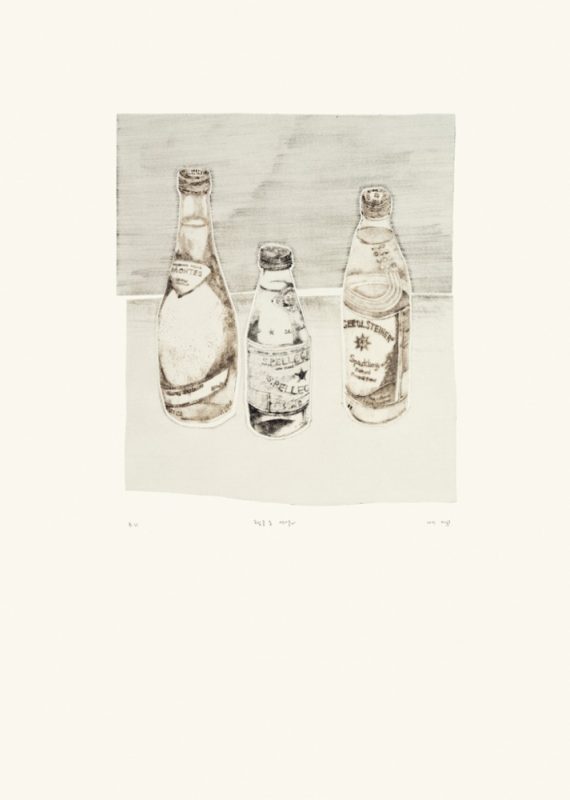 유럽물 좀 먹어볼까, 드라이포인트, 70×50cm, 2015