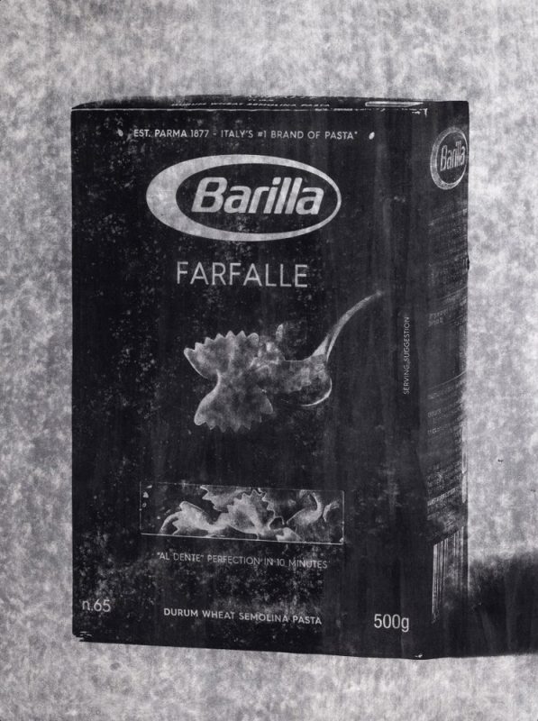 Barilla Farfalle 23 IX 7, 120x90cm, 장지에 분채 검프린트 Dry pigment on mulberry Hanji, 2023