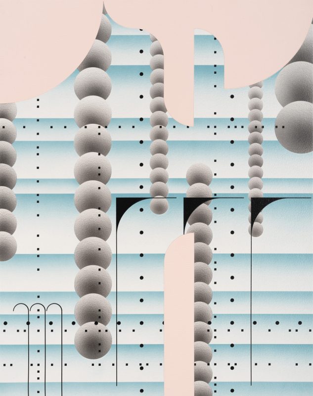 Swimming pool Part 2-03, Acrylic on canvas, 53×42cm, 2024