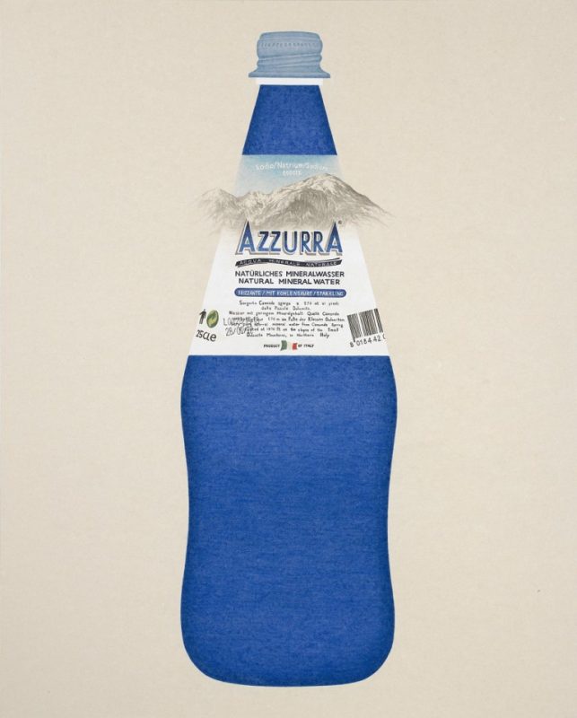 Mt. Azzurra, 장지에 채색, 117×91cm, 2011