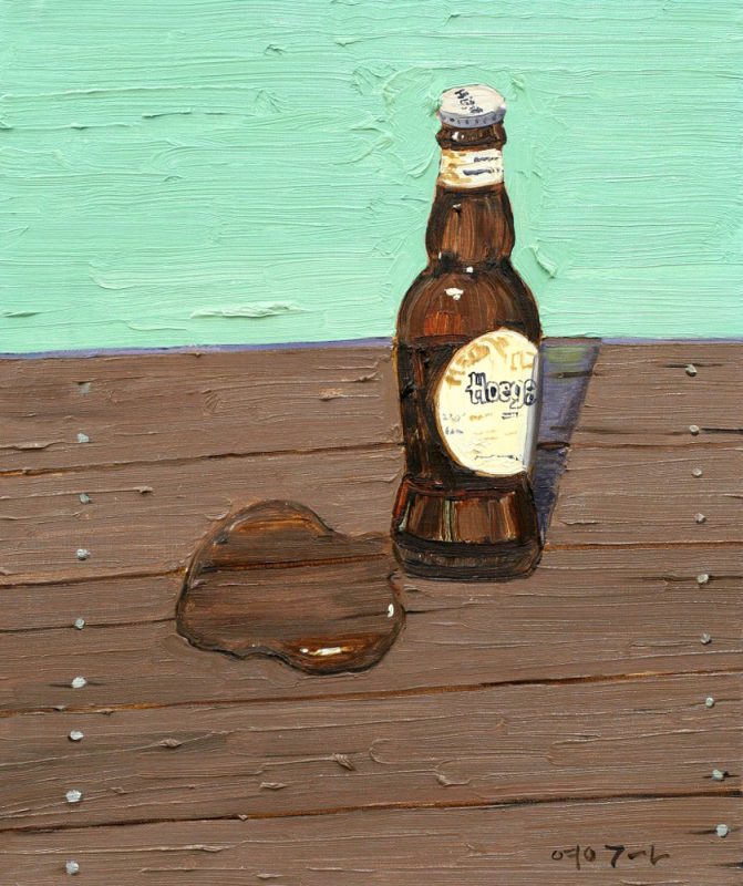 병, Oil on canvas, 45.5x37.9cm, 2020