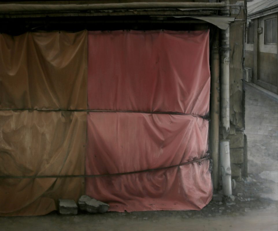 사라지기 전의 기억 A, Oil on canvas,180x150cm, 2019