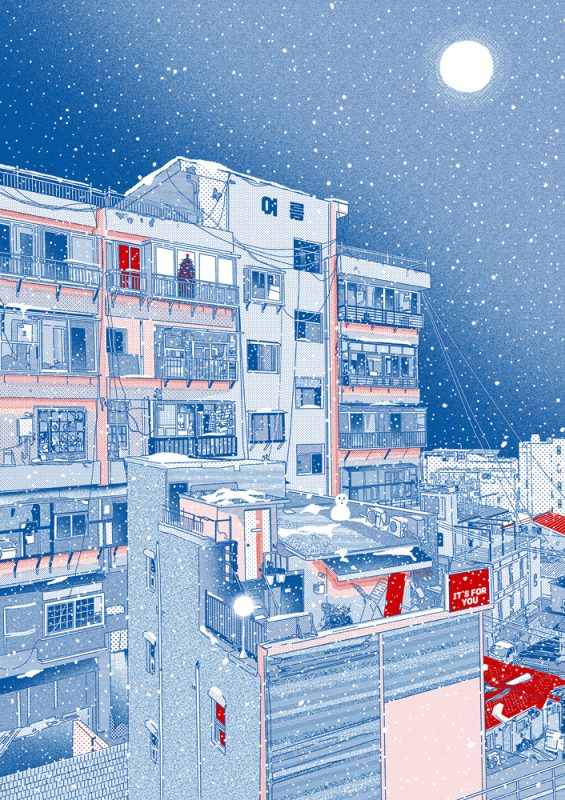 여름 멘션, Digital Print, 110x147cm, 2022