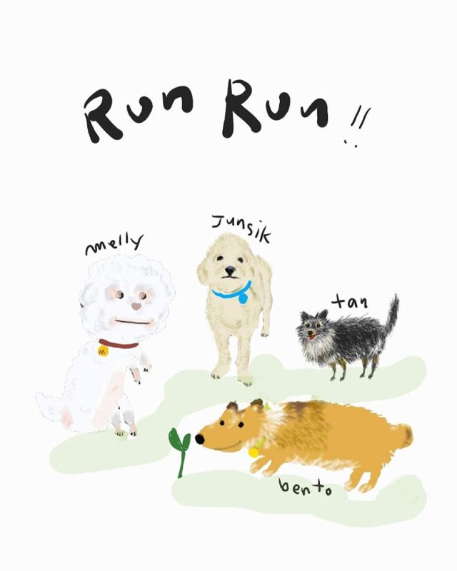Run Run, 갤럭시노트, 종이에 레이저프린트, 23x15cm, 2018
