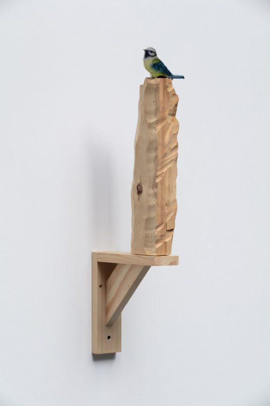 달과 그리고, Mixed media, 50x25cm, 2022