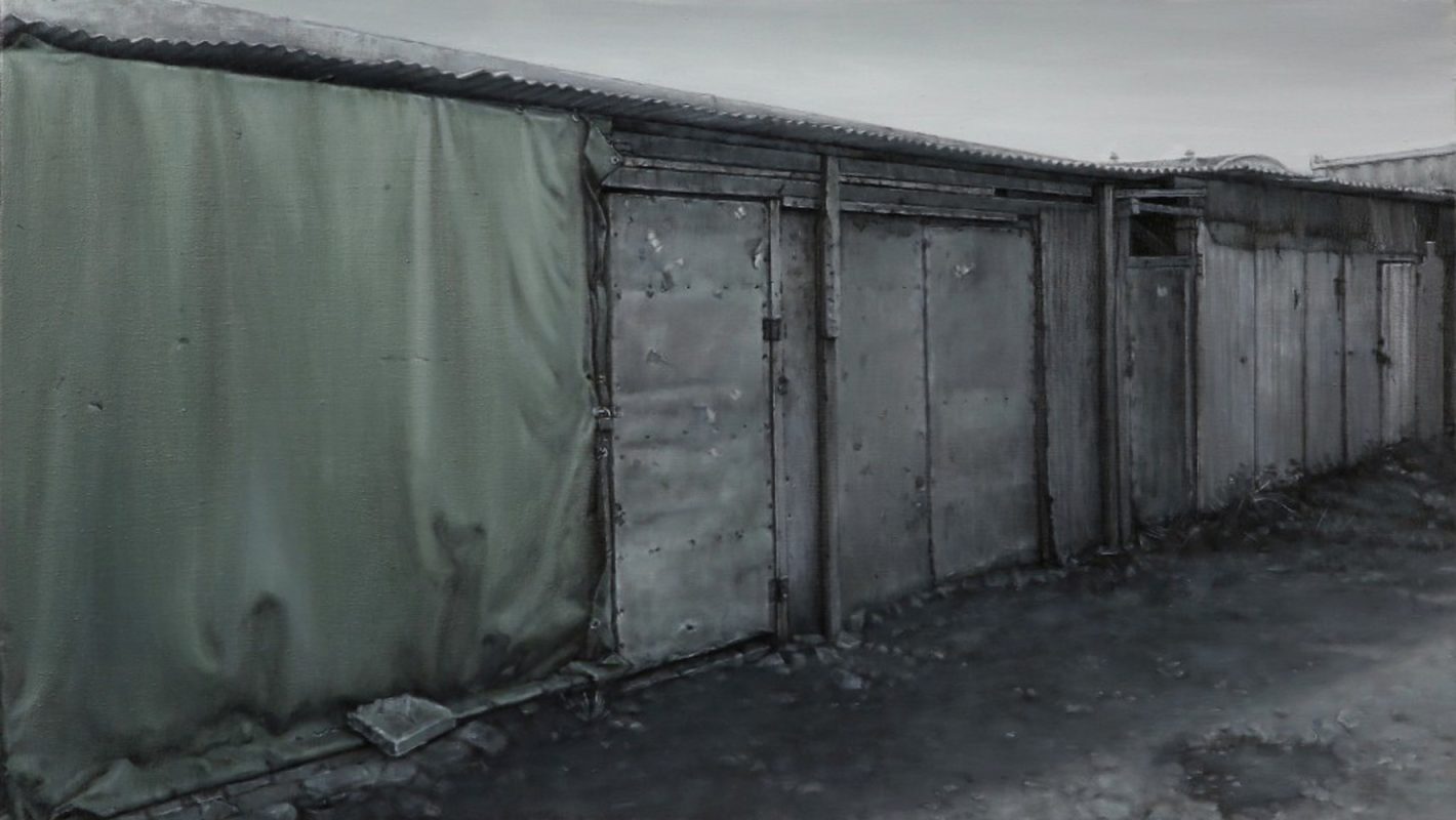 지나가다 K, Oil on canvas, 70x40cm, 2021