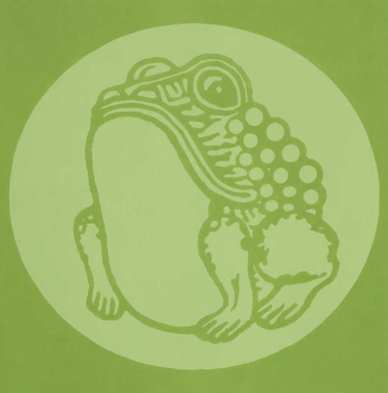 2312, Woodcut, 60x60cm, 2019